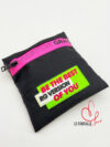 Porta Mezzepunte Grand Prix - Nero-Fucsia
