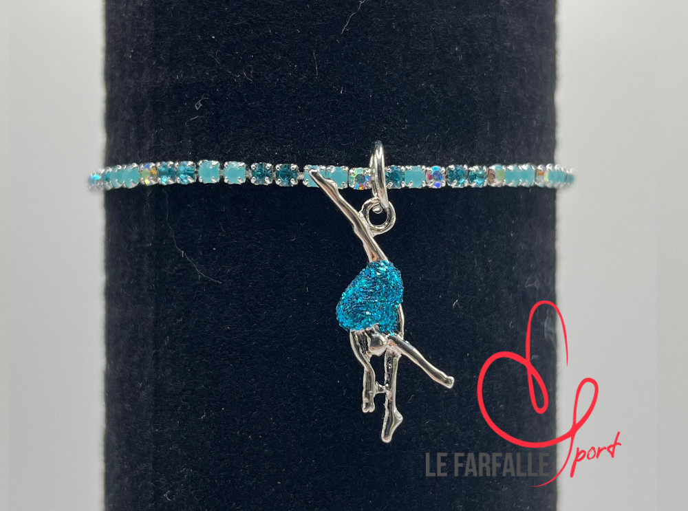 Bracciale elastico con strass e Ginnasta - immagine 11